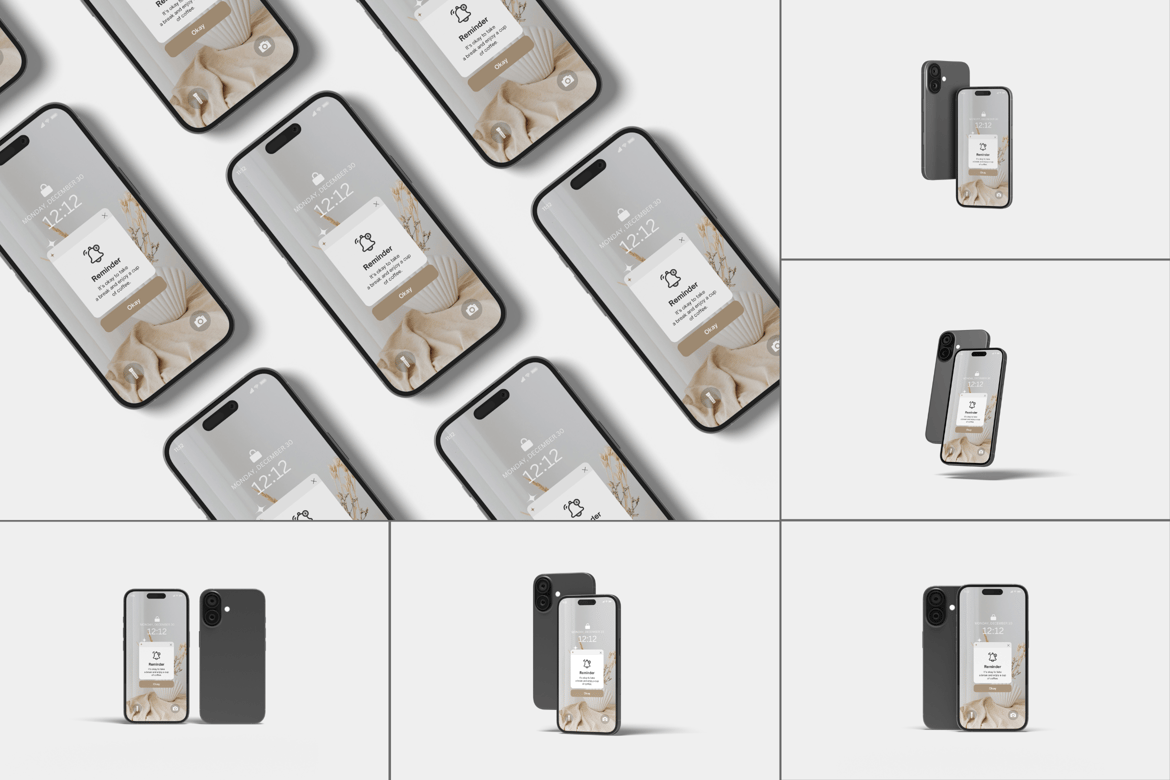 iPhone 16 Screen Mockup（268714）-技能树